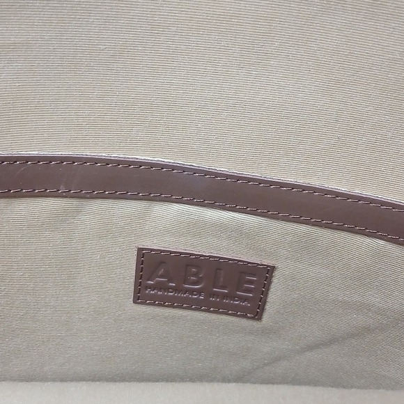 Able Alem‎ Brown Leather Backpack main image 12